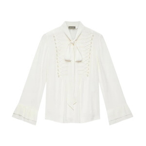Mint Velvet Cream Pearl Detail Blouse